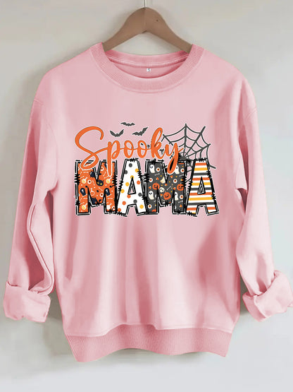 Bat round neck hoodie girl