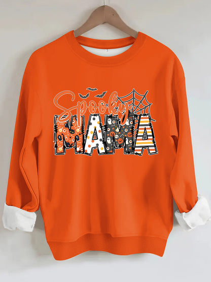 Bat round neck hoodie girl