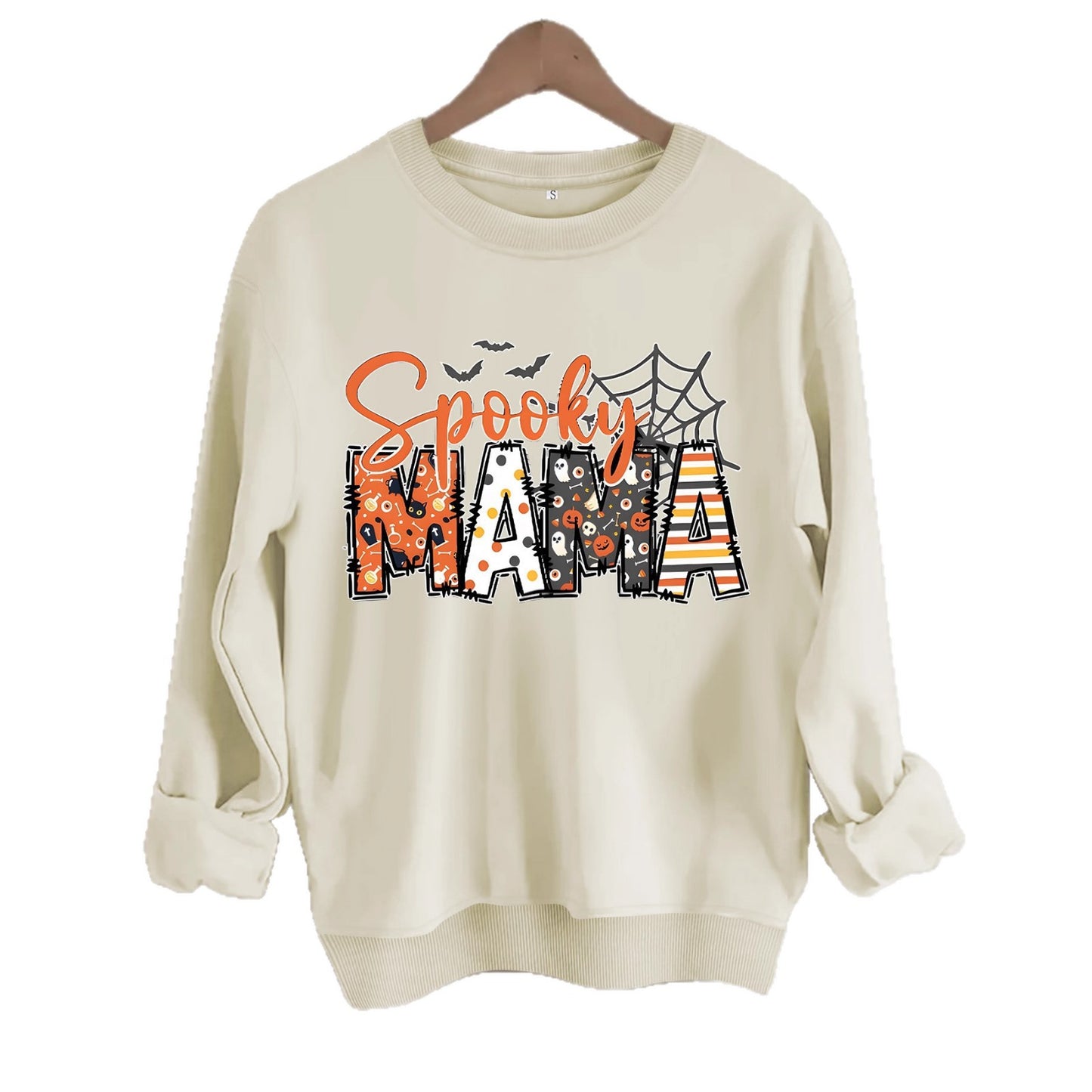 Bat round neck hoodie girl