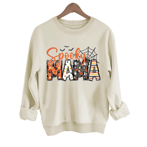 Bat round neck hoodie girl